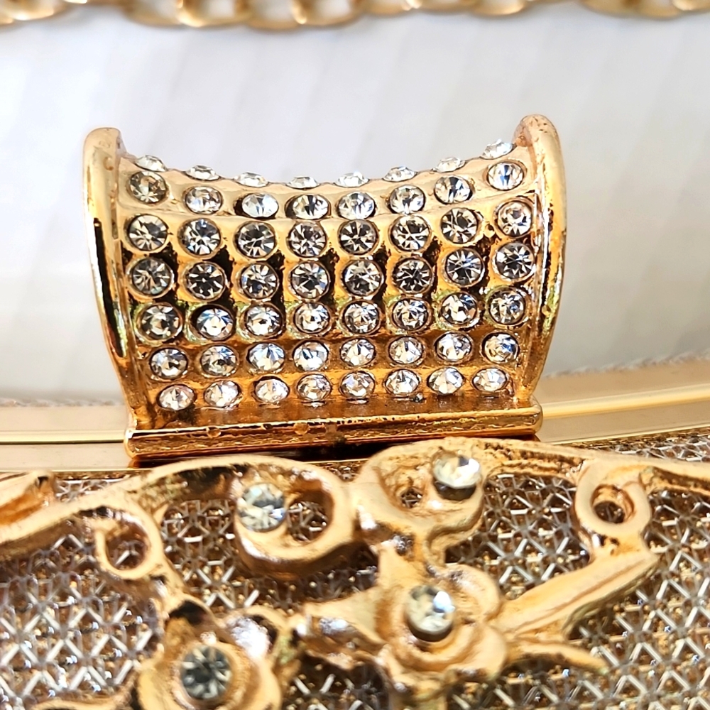 ELEGANT HARD SHELL EVENING BAG - Picture 6 of 10